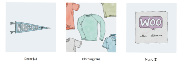 Lägg till miniatyrbild av produktkategori i underkategorier av den aktuella produktkategorin i Woocommerce-arkiv