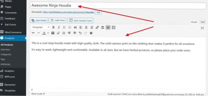 add products to WordPress site automatically
