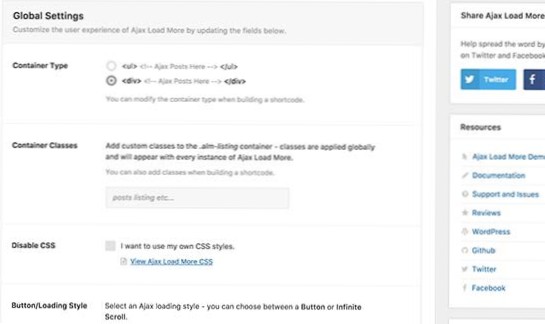 Adding LOAD MORE on a page