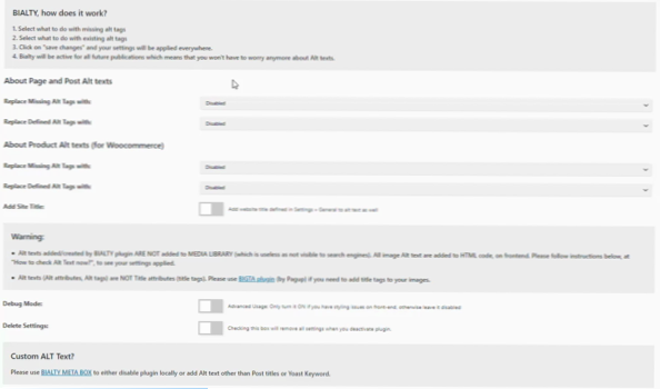 Bulk-Upload von Bild-Alt-Text