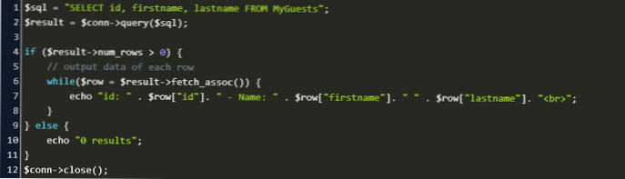 Correct PHP to output a single result of a Function with SQL Query