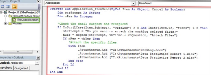 kundespecifik e-mail-vedhæftet fil
