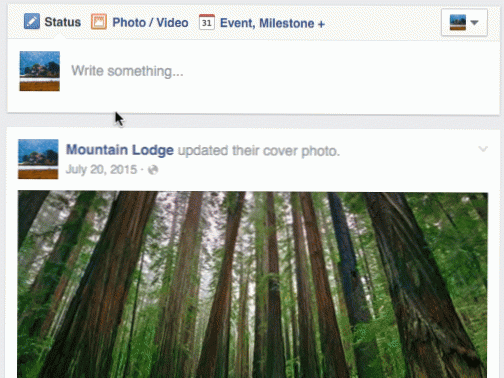 Zobrazit GIF jako miniaturu odkazu na Facebooku