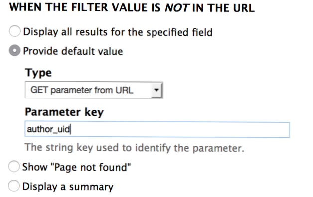 Vis værdi af GET-parameteren på en ny URL-side