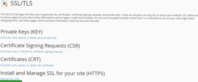 Dois-je installer Wordpress depuis mon Cpanel sur https ou http, si mon site Web a un certificat valide?