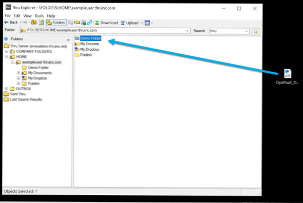 Potřebuji složku k odesílání souborů?