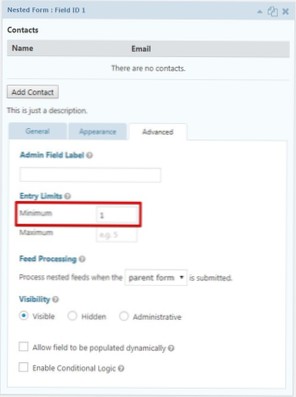 Gravity Forms ne-goale Valorile câmpului total nu au fost trimise [închis]