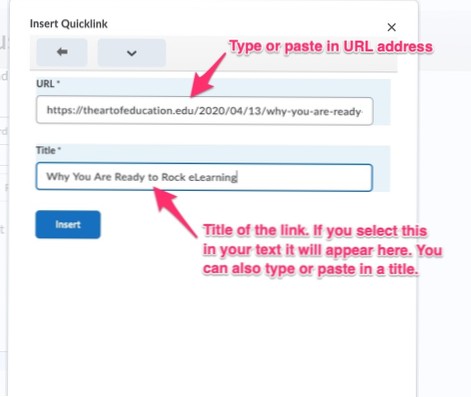 How can I add a URL link to my post type?