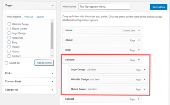 Como posso criar um 'sub-blog' que tem sua própria barra lateral em postagens individuais?