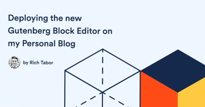 How to deploy gutenberg on my own [closed]