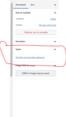 Sådan aktiveres Gutenberg Block Editor på taksonomis termsider?