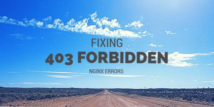 wie man 403 Forbidden nginx mitfährt, wenn man einen Kommentar abgibt?