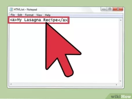How to insert a link inside a tag page, linking to another page tag
