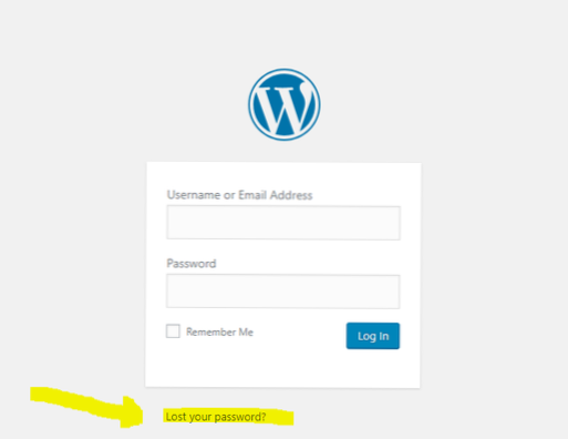 Jak naprawić błąd panelu administracyjnego wordpress mówiący, że konto nie istnieje?? [Zamknięte]