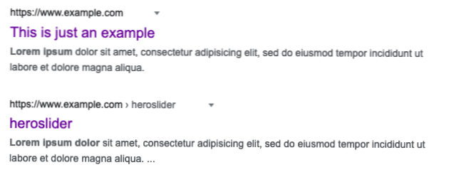 Como interromper o URL do tipo de postagem personalizado na pesquisa do Google?