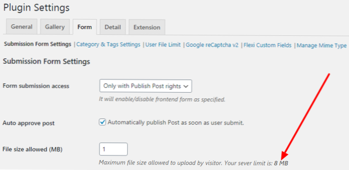 How to upload images in specified size
