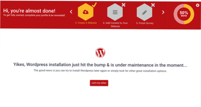 J'obtiens une page 404 sur /wp-admin mais pas wp-login mais dès que je me connecte, je reçois à nouveau une 404 [fermé]