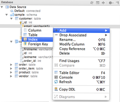 Navrhuji plugin pro vytváření indexů databáze. Návrhy?
