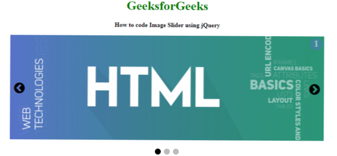 Implementing a simple slider in code?