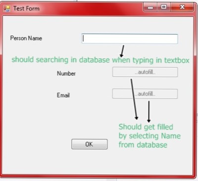 insert data from textbox to database
