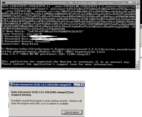 Občasná chyba služby 503 není k dispozici