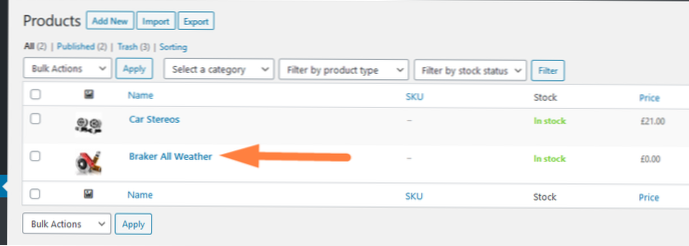 Is it possible to hide a product category based on the products stock status?