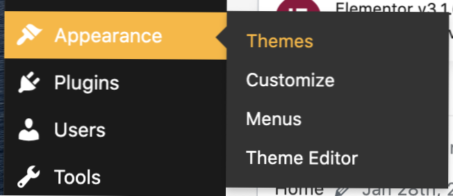 Laden von Widgets über das Child-Theme