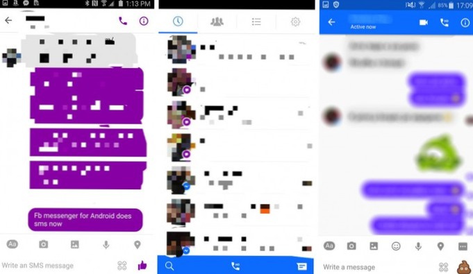 Integrace více účtů s facebookem