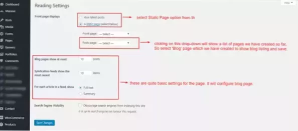 Kód PHP pro zobrazení příspěvků Wordpress na statické stránce nefunguje
