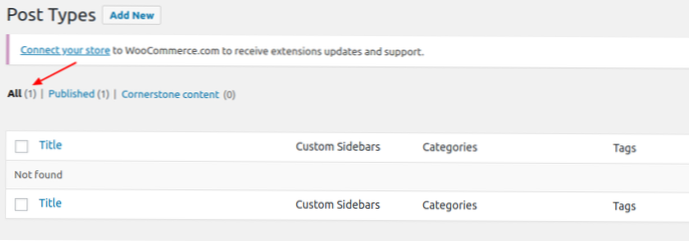Post Tags not working for Custom Post type