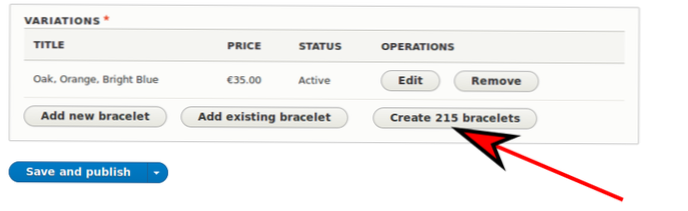 Produkt z 3 atrybutami, ale niektóre odmiany używają tylko 2 - chcę wyłączyć nieużywane atrybuty