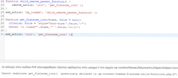 remove_action vom Parent-Theme mit Child-Theme-Funktionen.php