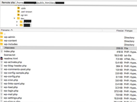 riscrivere .htaccess su wordpress alla sottodirectory