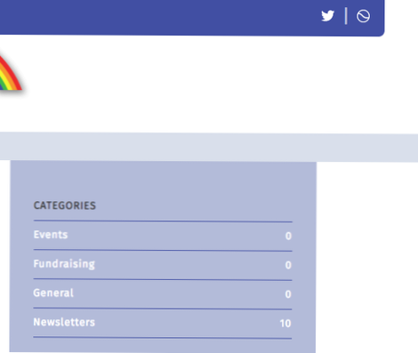 Mostra il conteggio dei post di una categoria