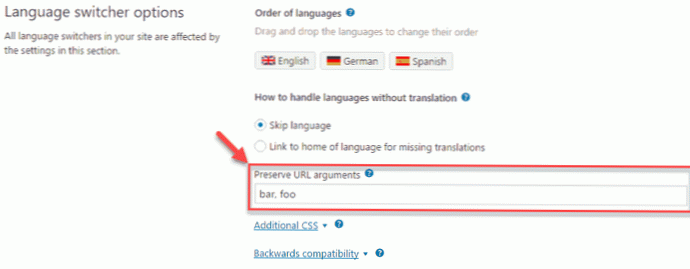 Přepínač v nabídce Worpress pro výběr jazyka [zavřeno]