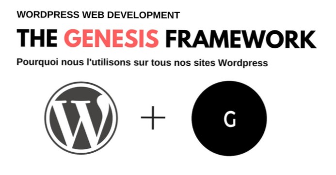 Înțelegerea Wordpress (framework?) Dezvoltare web