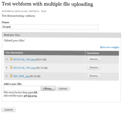 Încărcați mai multe fișiere