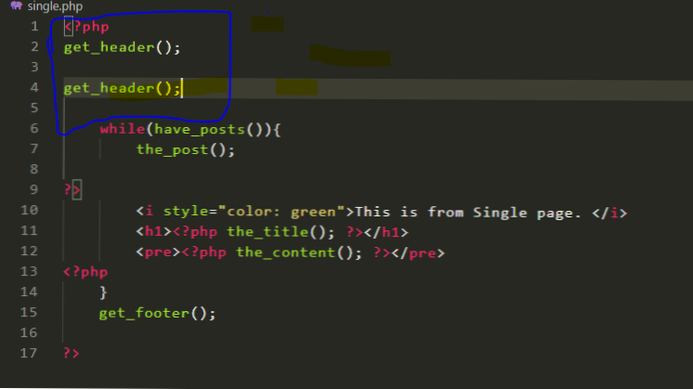 Por que get_header () ou get_footer () não são executados duas vezes se chamados no mesmo arquivo php?