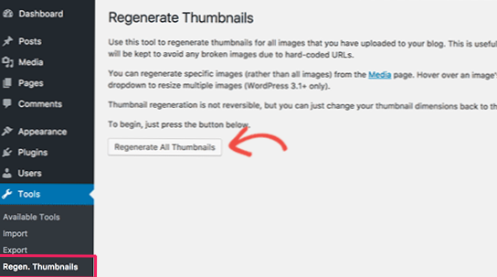 WooCommerce  Problem beim Regenerieren von Bild-Thumbnails nach dem manuellen Hochladen