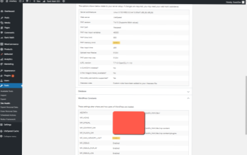 WordPress dosáhl limitu paměti, ale ne ze serveru
