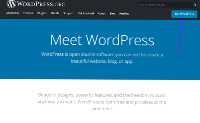 WordPress nogle filer tilgængelige på internettet