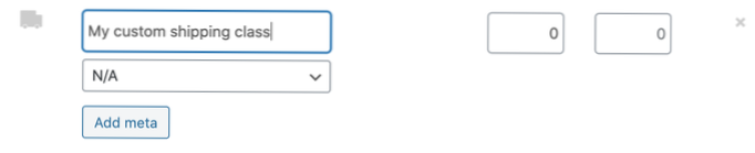 Agregue múltiples tarifas de envío desde la función add_rate con ID personalizado