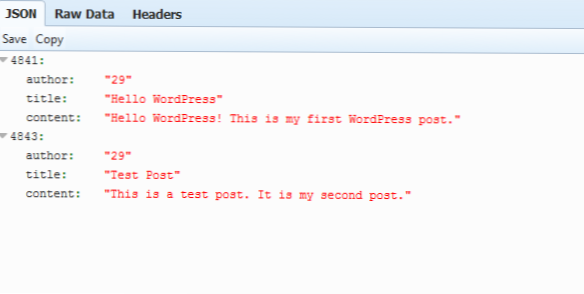 Aggiunta di endpoint personalizzati nell'API Rest di WordPress