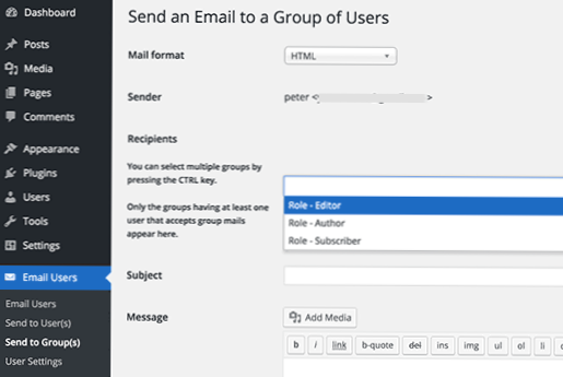 Adding email list as registered users