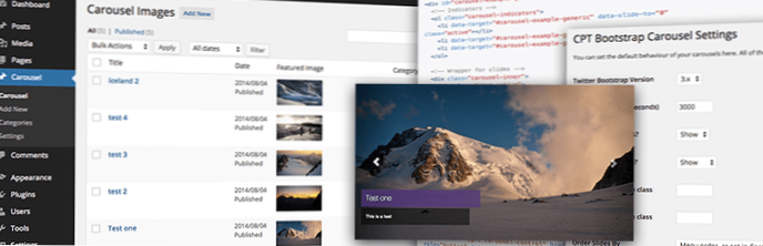 Boostrap Sliser convert into wordpress