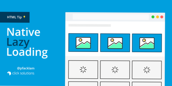 Inbyggd bildladdning Laddar den med en polyfyllning för äldre webbläsare?