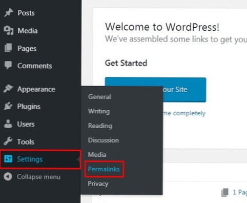 Kategorie aktualizace po aktualizaci Wordpressu skončila