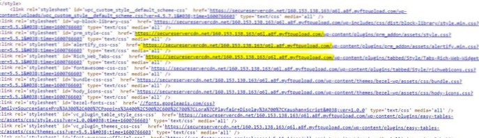 Změna směřování aktiv ze starého serveru na nový server