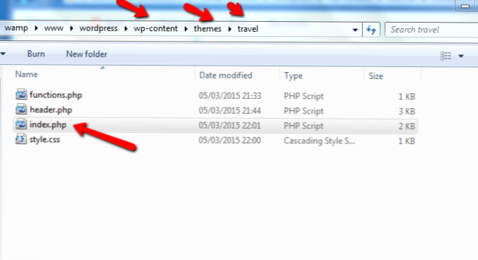 Il tema figlio non sovrascrive il file php del tema padre