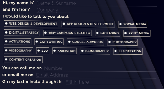 Clickable Text To Replace Radio buttons